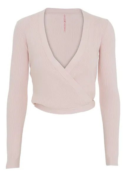 CAPEZIO 11381W WRAP SWEATER Collared Crew Neck Turtle Neck