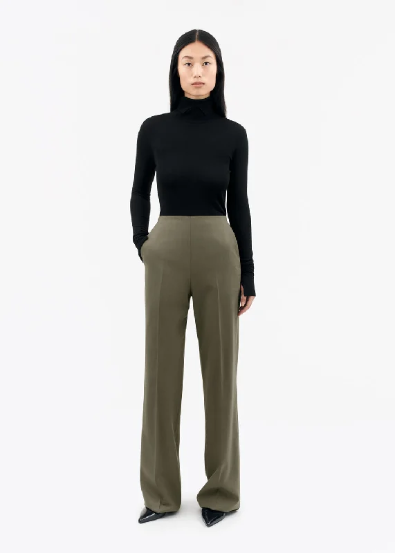 Eedit Pants Elegant Palazzo Trousers