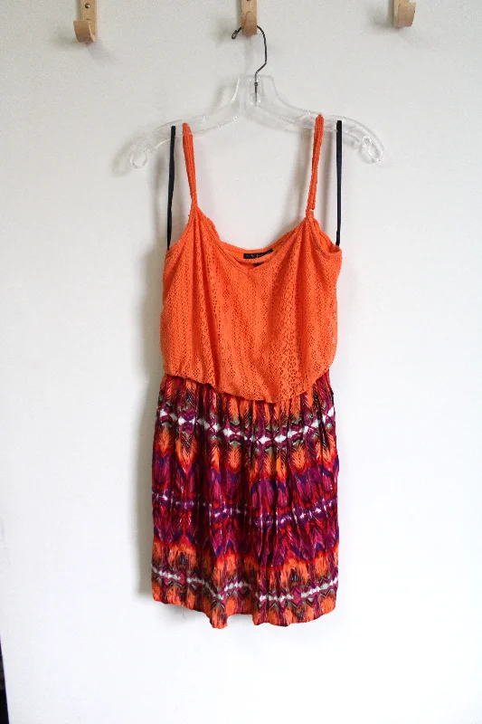 City Triangles Orange Dress | M Tunics Review highly