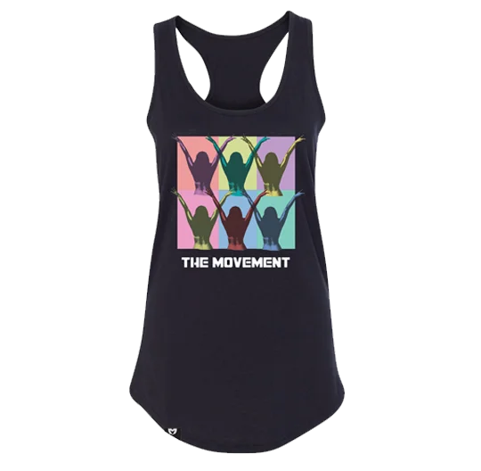 Women's Ways Of The World Worhol Tank (Black) glitter tank top