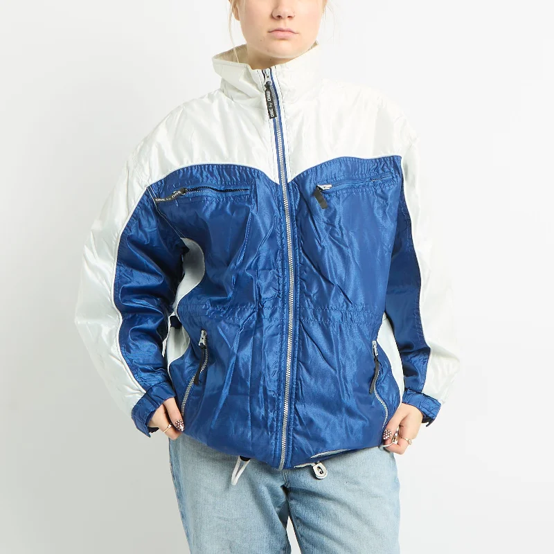 Padded Ski Jacket - UK 12 Herringbone Jacket Houndstooth Jacket Plaid Jacket