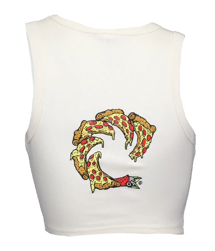 Hot & Tasty Ladies Crop Tank Top summer tank top