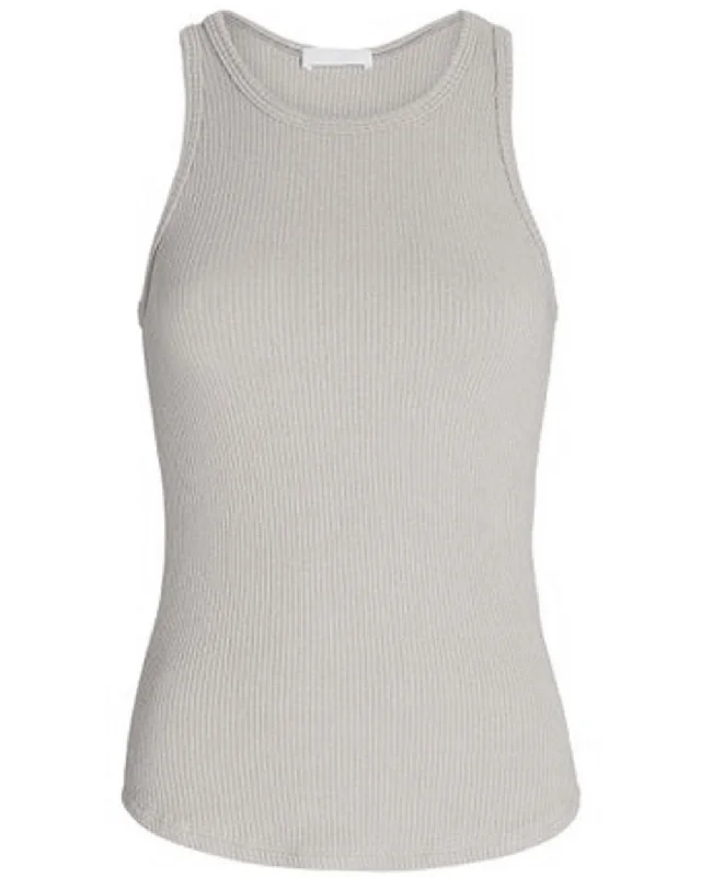 Heather Grey Jameela Racerback Tank soft tank top
