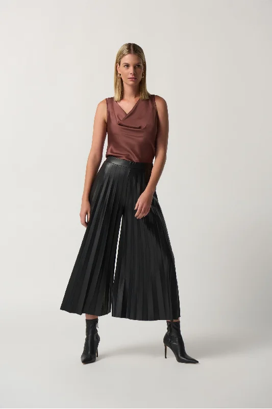 Joseph Ribkoff Wide Leg Culotte Pants - Style 233109 Classic Straight-Leg Pants