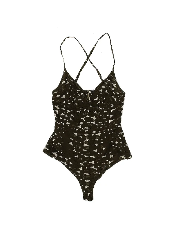 Bodysuit Comfortable Bodysuit with Thong Back