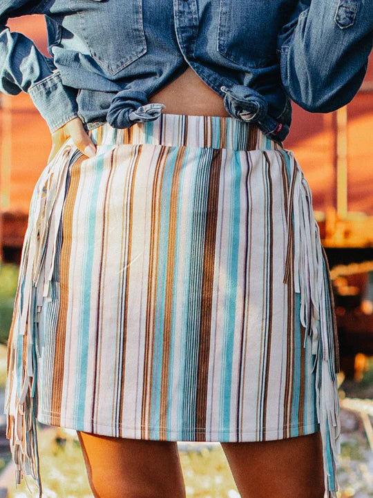 RODEO READY FRINGE SKIRT boho skirt vibe
