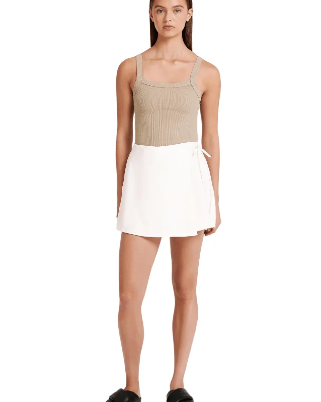 Sibyl Linen Wrap Skirt boho skirt vibe