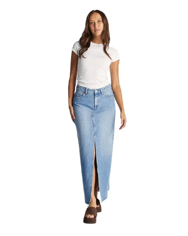 Repair Maxi Skirt - Float On midi skirt versatile