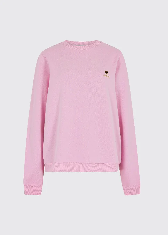 Glenside sweatshirt - Pink Hoodie with Tie-Dye Psychedelic Retro