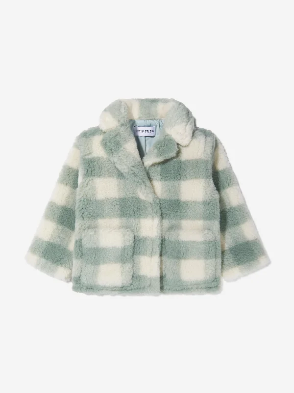 Stand Studio Girls Faux Fur Marina Mini Jacket Rayon Jacket Velvet Jacket Corduroy Jacket