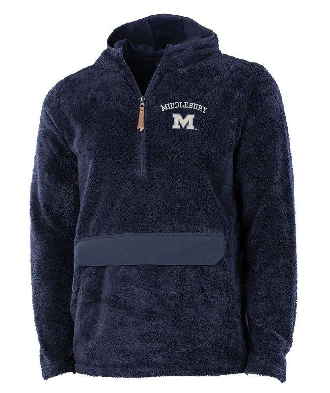 Middlebury Newport Hoodie (Navy) Hoodie with Camouflage Military Edgy