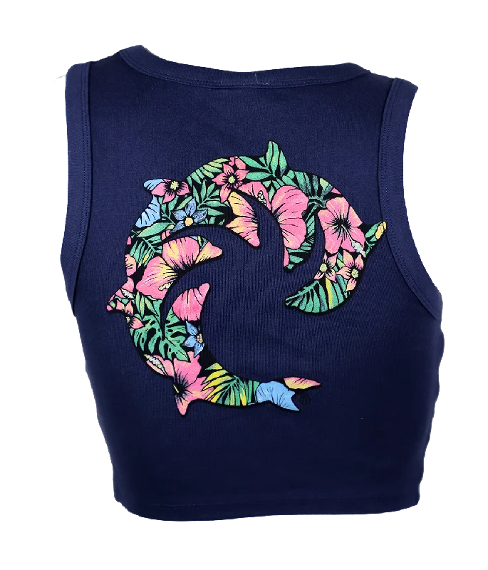 Nalu Ladies Crop Tank Top mint tank top