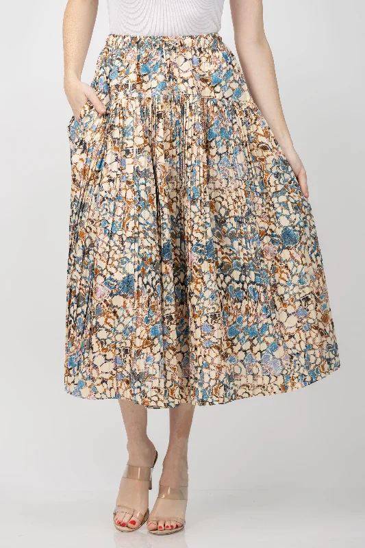 Ulla Johnson Ileida Skirt in Ibis chiffon skirt flowing