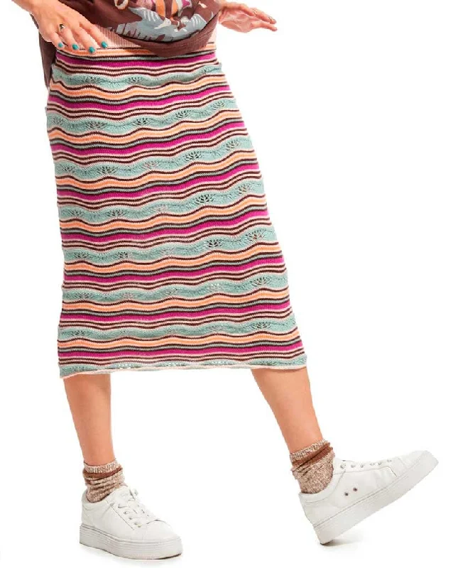 Sailing Flow Skirt patchwork skirt art