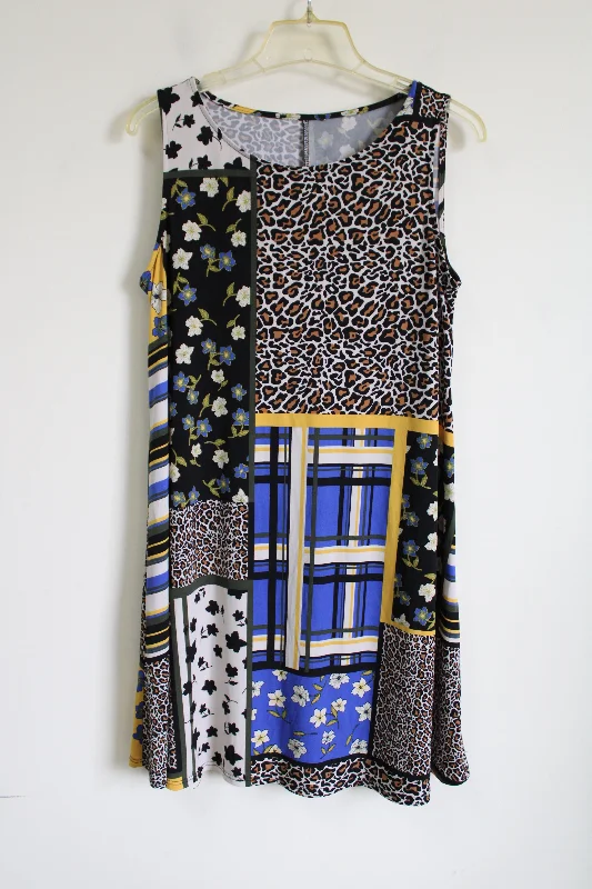 Multi-Patterned Dress | L Tunics Practical durable