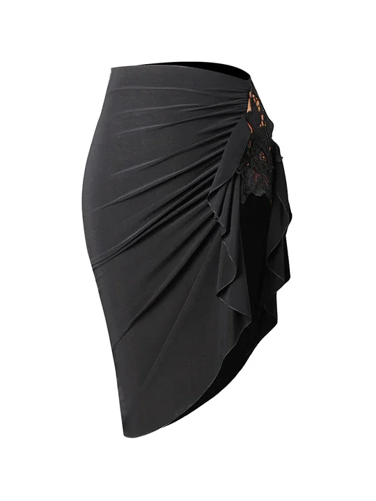 ZYM Lace Detail Skirt with Side Slit | 2255 athletic skirt fit