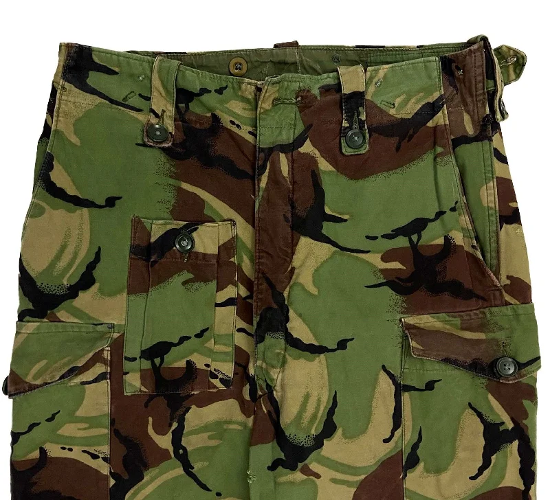 British Military P68 DPM Camouflage Combat Pants Fashionable Sporty Pants