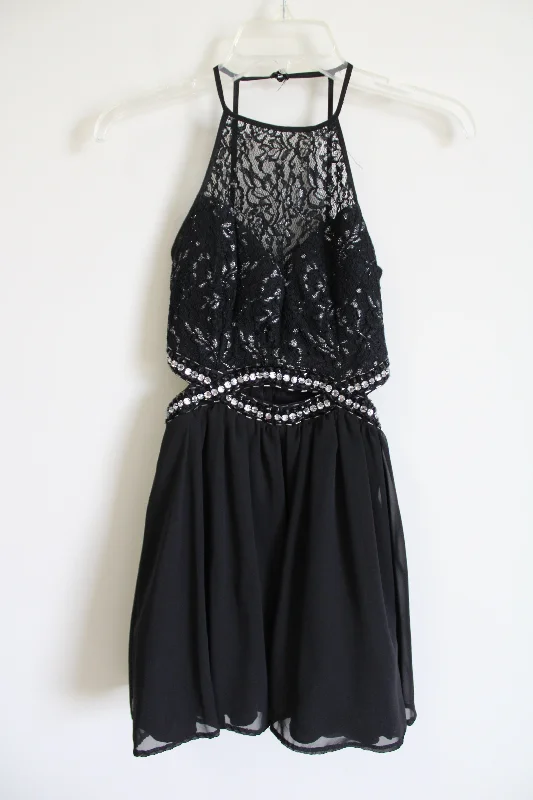 B. Darlin Black Semi-Formal Dress | 5/6 Tunics Travel practical