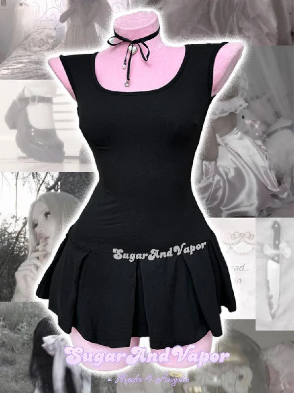 Islay Mae Backless Little Black Dress Tunics Sophisticated sleek