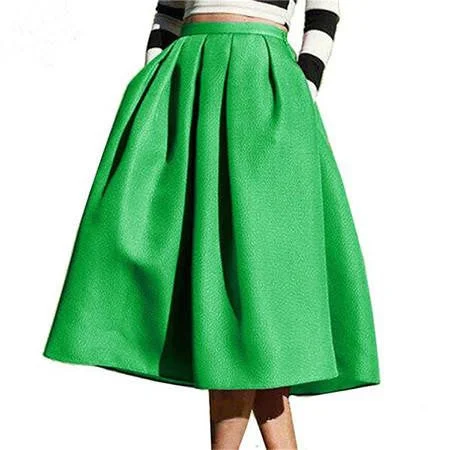 skirts womens green