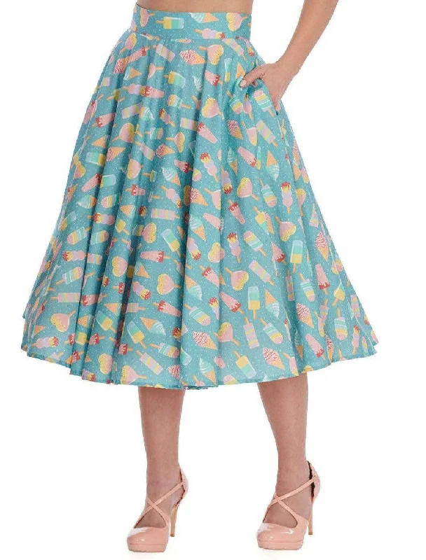 Ice Cream Swing Skirt athletic skirt fit