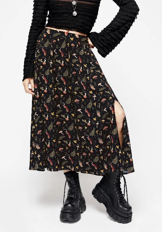 Liviana Midi Skirt spandex blend skirt
