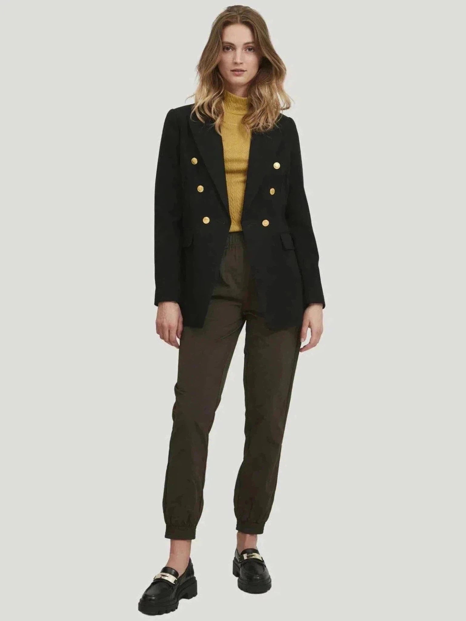ICHI Dorita Track Pant Stylish Slim Trousers