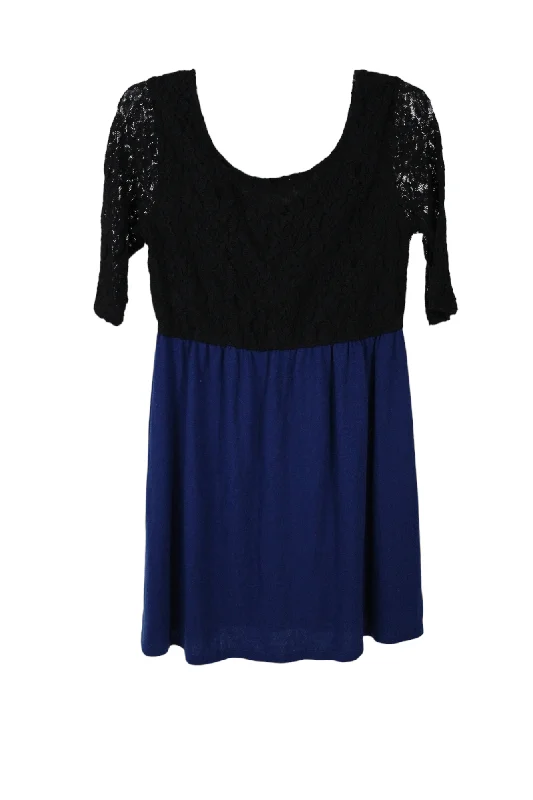 NEW Speechless Black Blue Dress | 11 Tunics Polka dots