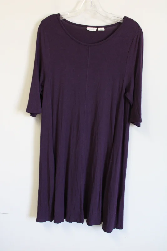 Sigrid Olsen Burgundy Dress | L Tunics Practical durable