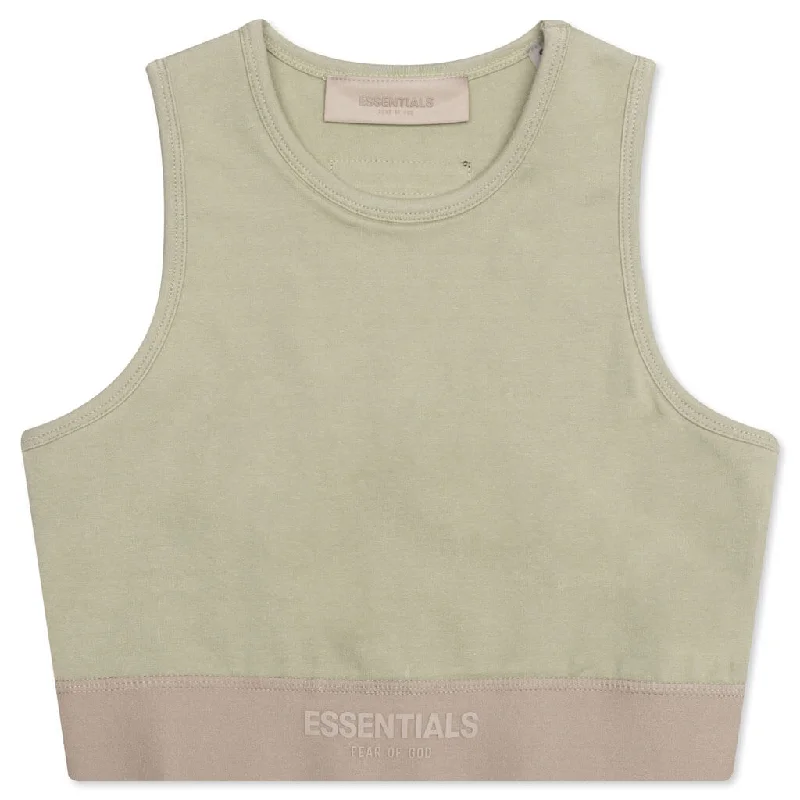 Essentials Women's Sport Tank - Seafoam lavender tank top