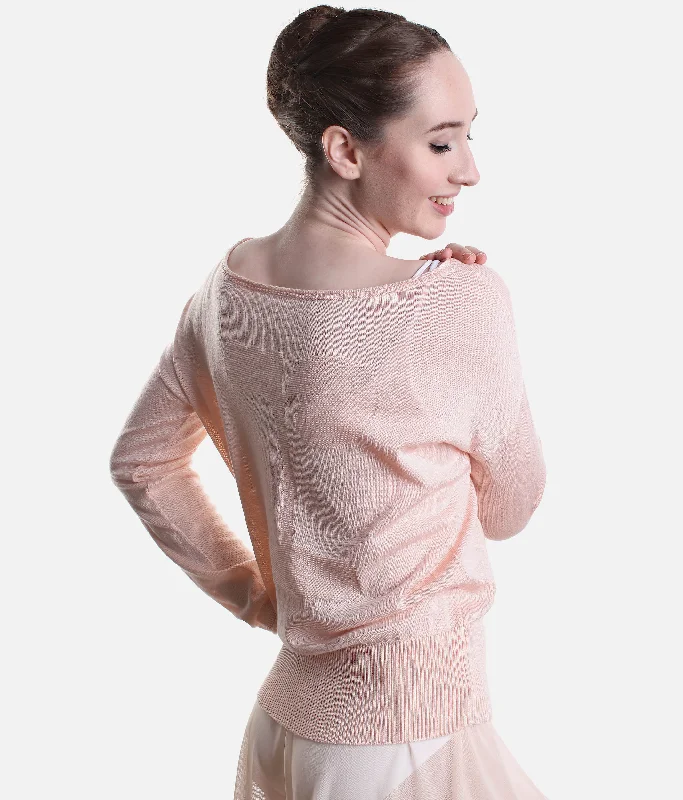 Dance Warm-up Sweater, Light Knit - 0673 Mesh Fabric Canvas Fabric Denim Fabric
