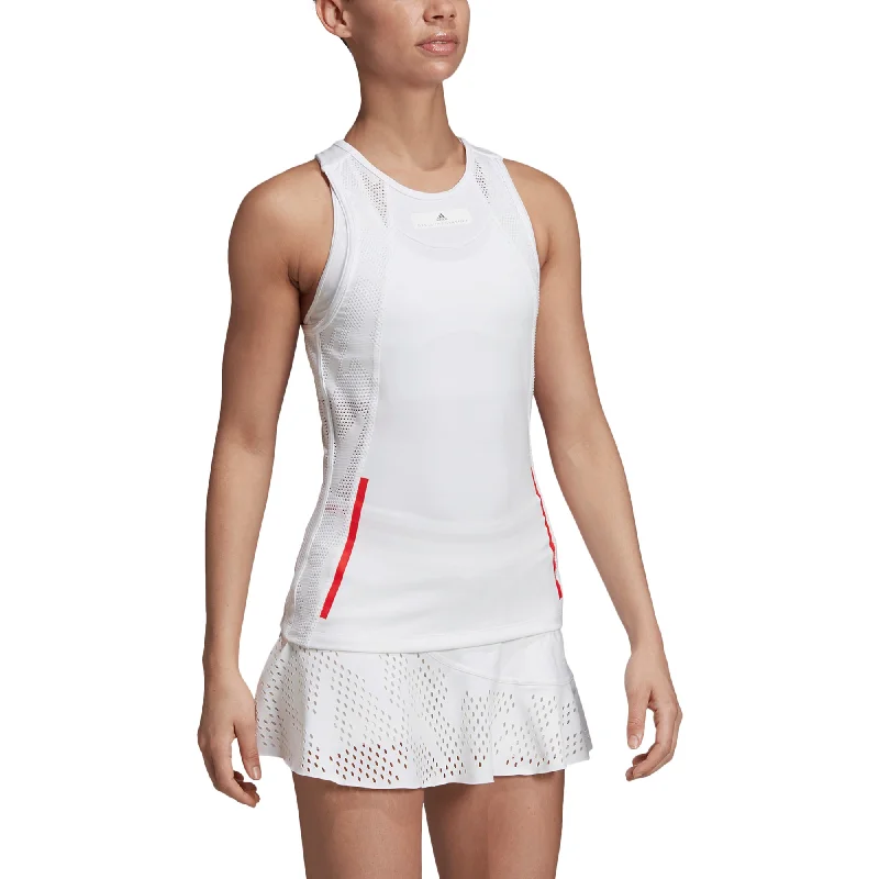 Adidas by Stella McCartney Court White Womens Tennis Tank Top layering tank top