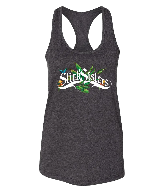 Women's Stick Sisters Tank peekaboo tank top