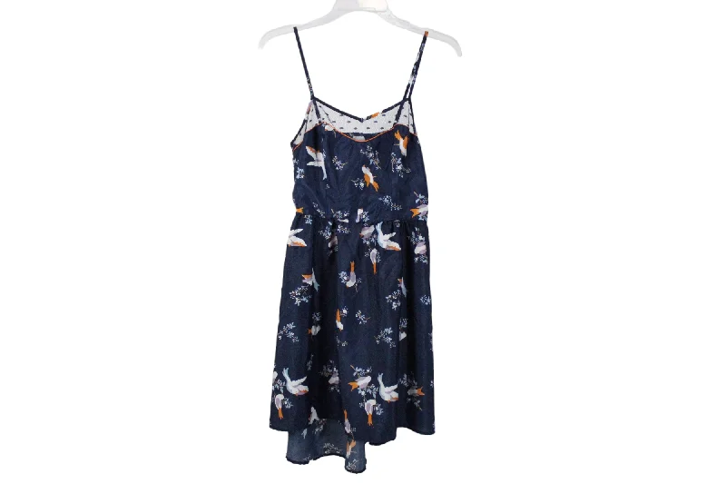 Xhilaration Navy Blue Dress | M Tunics Office stylish