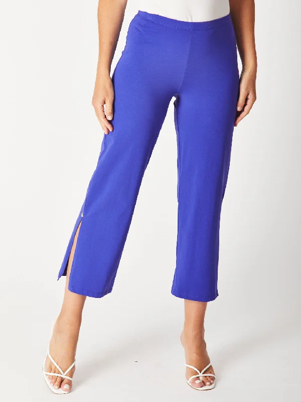 Split Leg Must H Pant - 29264 Purple Casual Track Pants