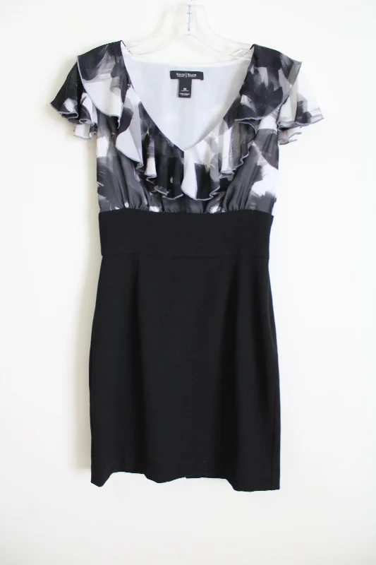White House Black Market Dress | 00 Crew Neckline Sporty