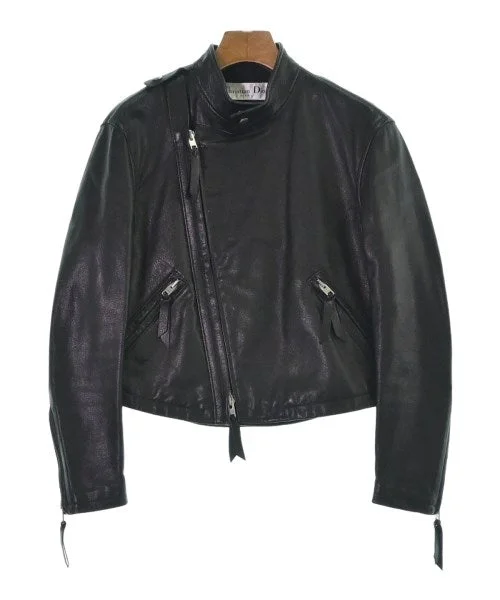 Christian Dior Motercycle Jackets Zip Front Button Front Snap Front