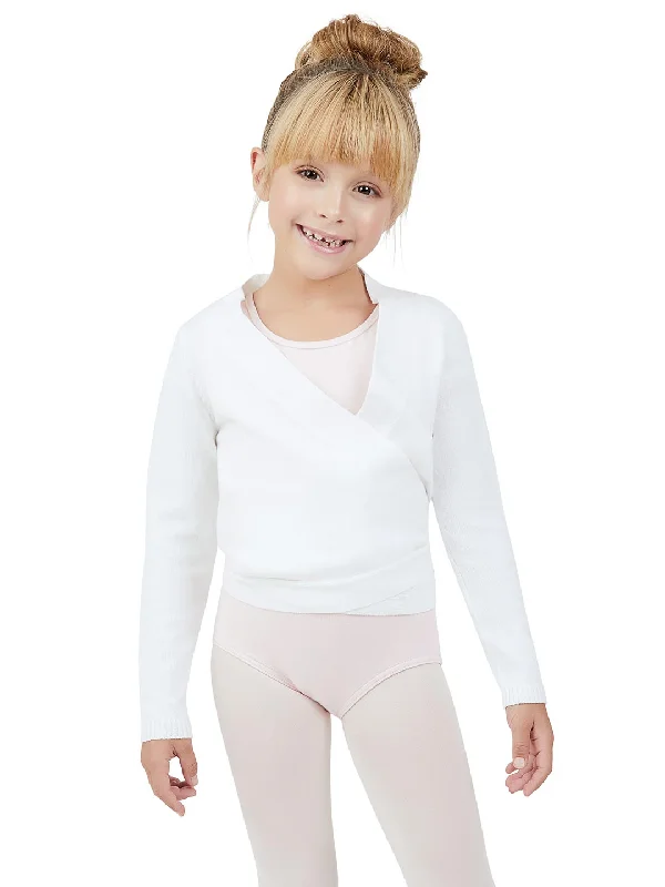 CAPEZIO CK10949C WRAP SWEATER Notch Collar Peter Pan Collar Cowl Neck