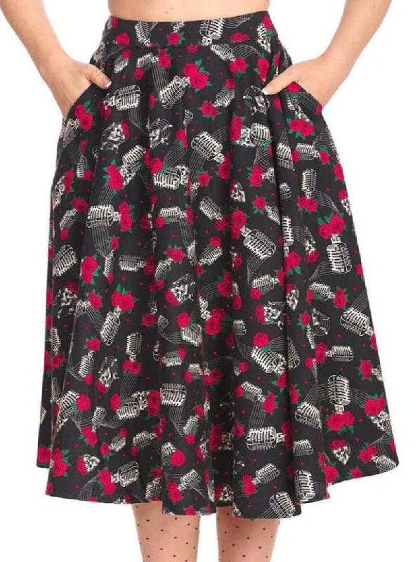 Nashville Retro Vintage Rocker Skirt lightweight skirt design