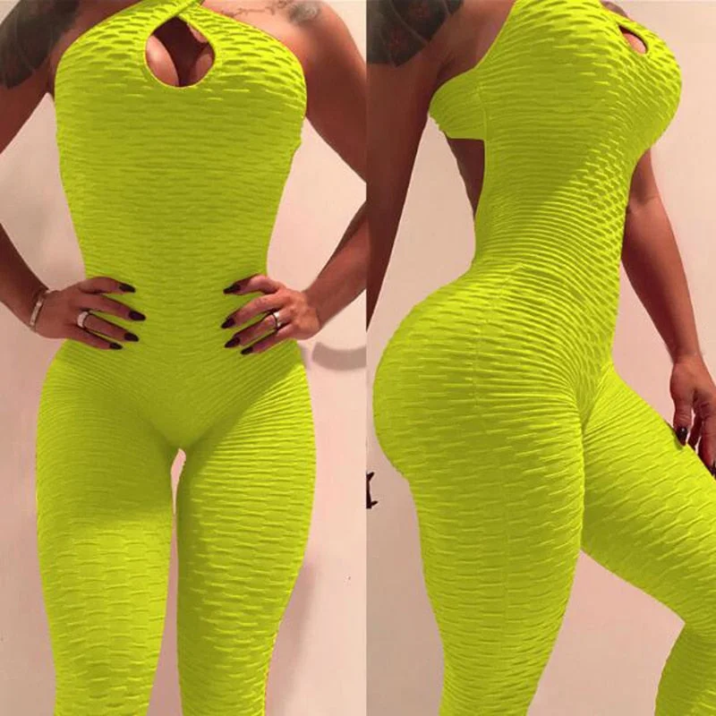 Sfit 2019 Women's Sports Set Backless Playsuit Fitness Tights Jumpsuits Costume Yoga  Suit Gym Bodysuit Tracksuit Gym Sport Set Elegant Bodysuit with Mesh Panels