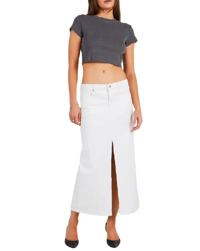 99 Low Maxi Skirt  - Pearl vintage skirt charm