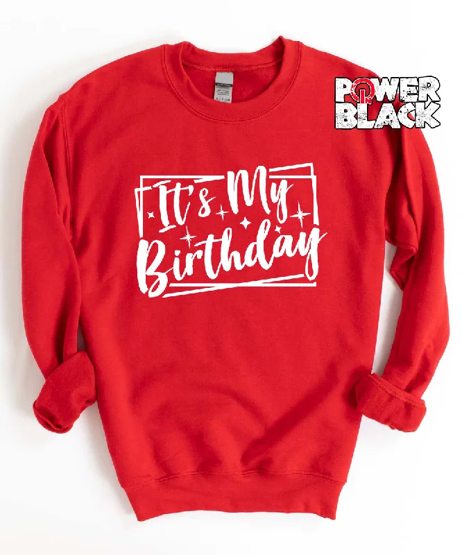 Red Sweatshirt with White