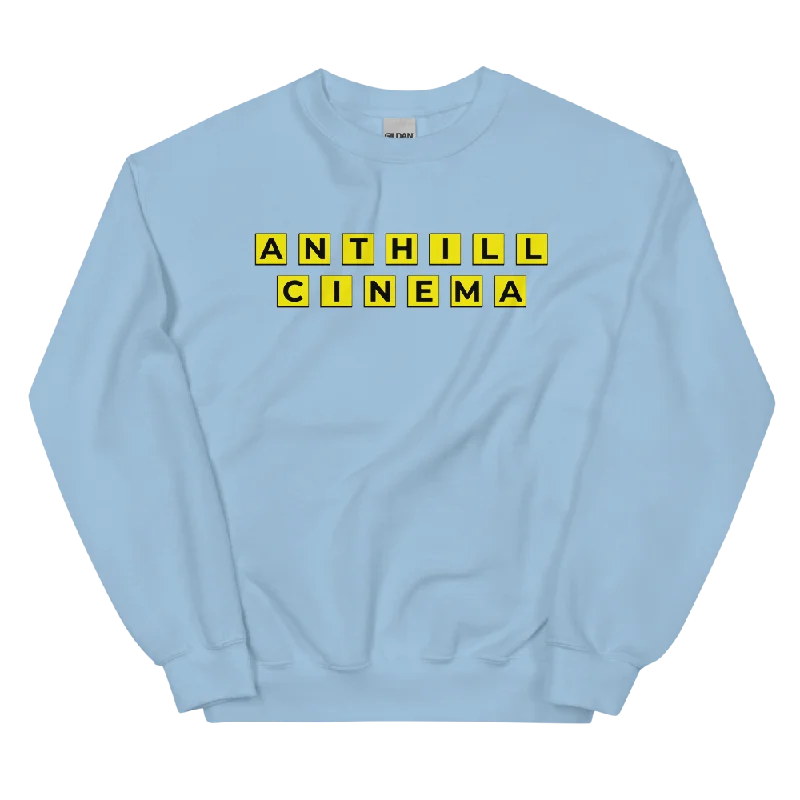 Anthill Cinema Waffle House - Unisex Sweatshirt Hoodie with Metallic Shiny Futuristic
