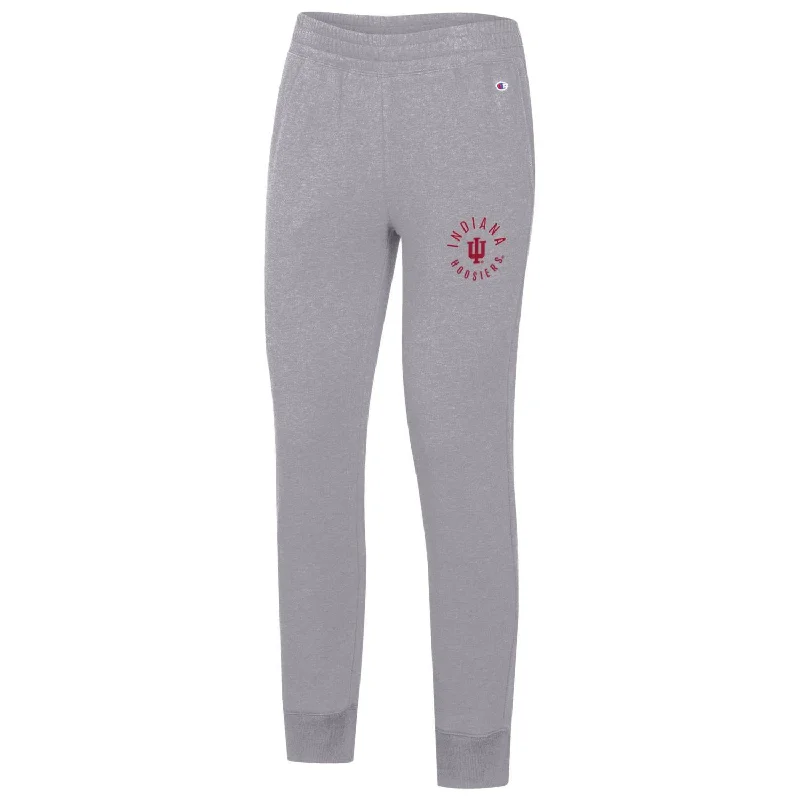 Indiana Hoosiers Women's Champion Triumph Fleece Pant Cozy Full-Length Pants
