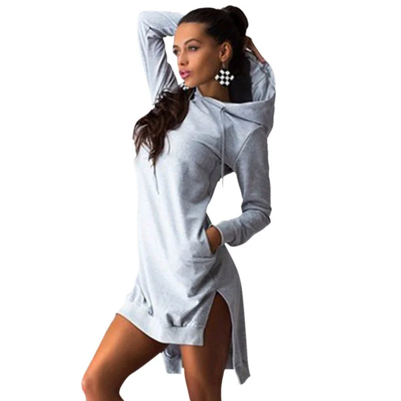 Hoodie Long Sleeve Slim College Style Women hoody Dress Letter Print with Hooded Front Pocket sweatshirt Hoodie with Double Zipper Versatile Adjustable