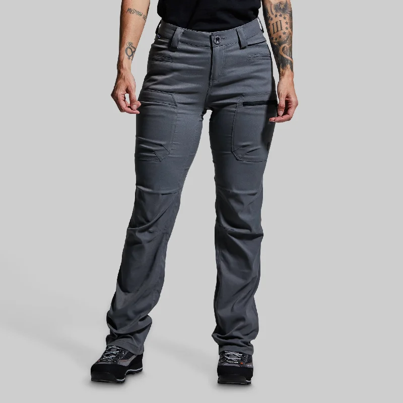 Women's Trail Pant (Wolf Grey) Fashionable Work Pants
