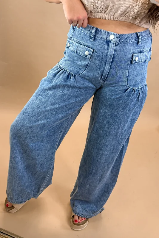 The Brooklyn Baggy Wide Leg Pants Classic Chino Pants