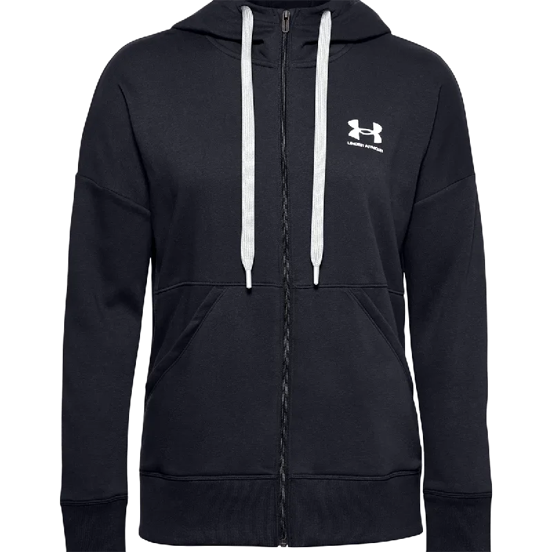 Women's Rival Fleece Full Zip Hoodie Hoodie with Mesh Breathable Sporty