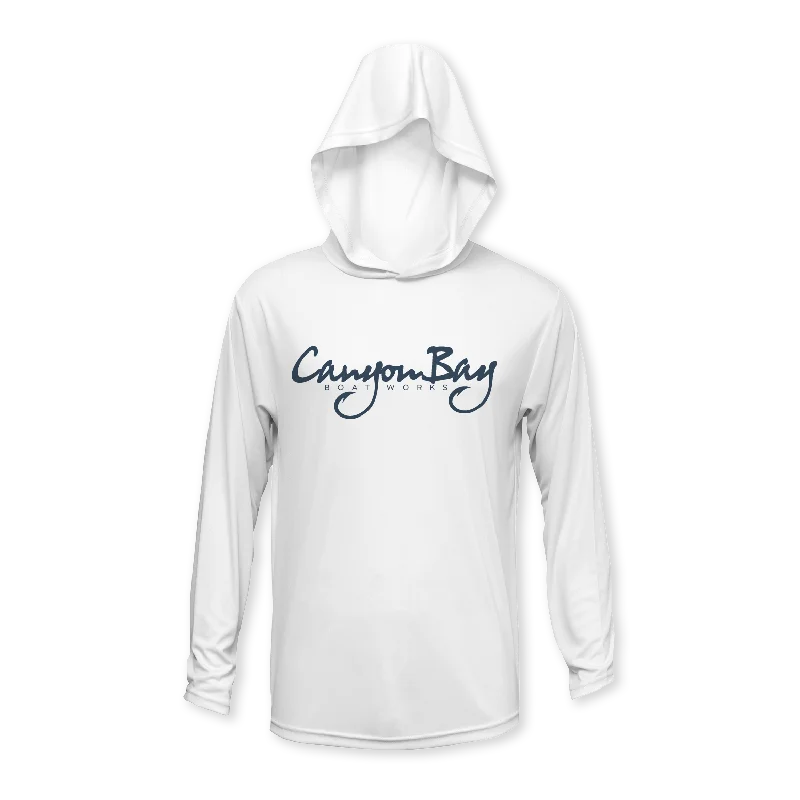 Performance Long Sleeve Hoodie Canyon Bay Hoodie with Gradient Ombre Colorful