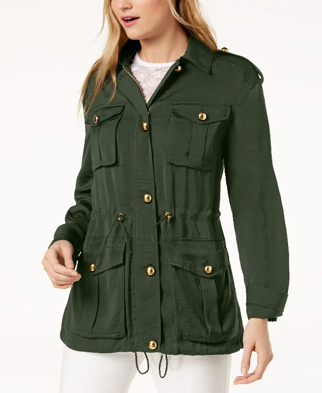 Michael Michael Kors Utility Jacket Cardigan Sweater Pullover
